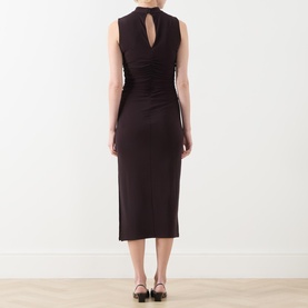Mirra Ruched Fitted Dress