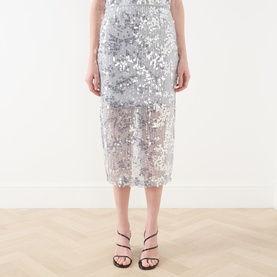 Arca High-Rise Sequin Pencil Skirt