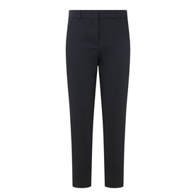 Ghianda Mid-Rise Slim Leg Cropped Trousers