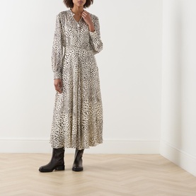 Mastro Printed Shirt Dress