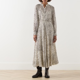 Mastro Printed Shirt Dress