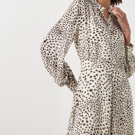 Mastro Printed Shirt Dress