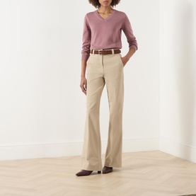 Chiffon Fine Knit Sweater