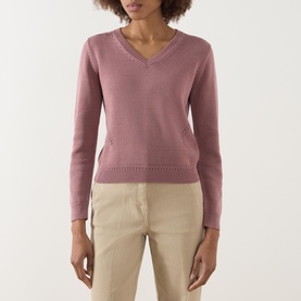 Chiffon Fine Knit Sweater