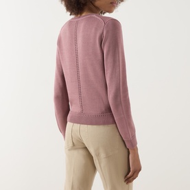 Chiffon Fine Knit Sweater