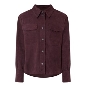 Apogeo Double Pocket Suede Overshirt