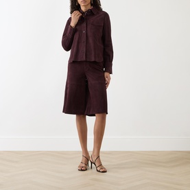 Apogeo Double Pocket Suede Overshirt