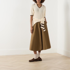Lembi Varsity Knitted Sweater