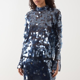 Gallo Sequin Top