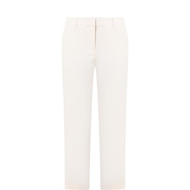 Ghianda Cropped Straight Leg Trousers