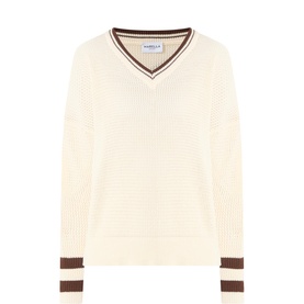 Festoso Varsity Knitted Sweater
