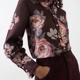 Salve Floral Silk Shirt