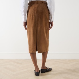 Zeus Suede Skirt