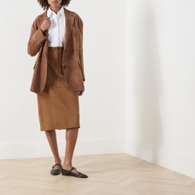 Zeus Suede Skirt