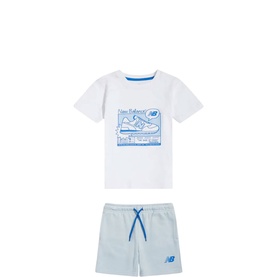 Greatest Hits Logo T-Shirt & Shorts Two-Piece Set