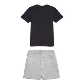 Stacked Logo T-Shirt & Shorts Two-Piece Set