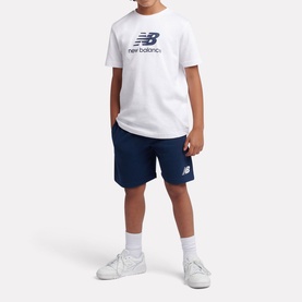 Stacked Logo T-Shirt & Shorts Two-Piece Set