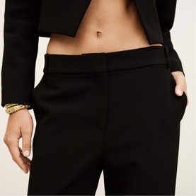Chaza Straight-Leg Trousers