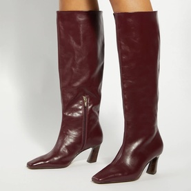 Selinni Leather Knee High Boots