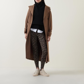 Leopard Print Stirrup Leggings