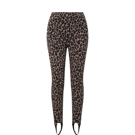 Leopard Print Stirrup Leggings
