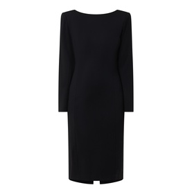 Perfect Fit Rear Slit Dress