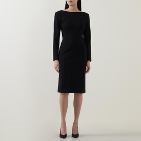 Perfect Fit Rear Slit Dress