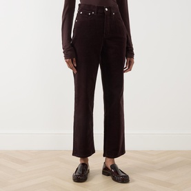 SPANXshape&trade; Authentic 360 Corduroy 90s Straight Leg Jeans