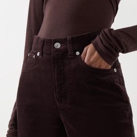 SPANXshape&trade; Authentic 360 Corduroy 90s Straight Leg Jeans