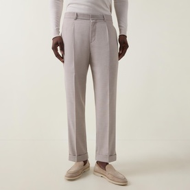 Luis Texture Suit Trousers