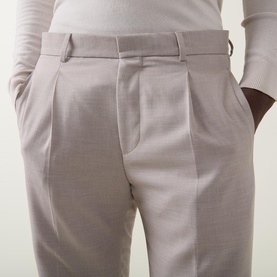 Luis Texture Suit Trousers