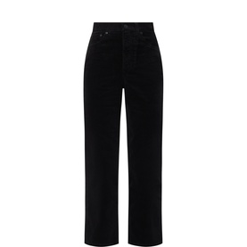 SPANXshape&trade; Authentic 360 Corduroy 90s Straight Leg Trousers