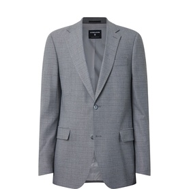 Alzer Textured Single-Breasted Blazer