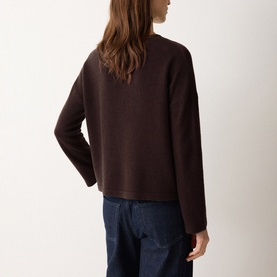 Floral Trim Knitted Top