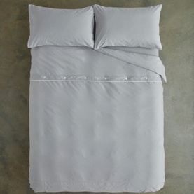 Southwick M&eacute;lange Duvet Set Grey