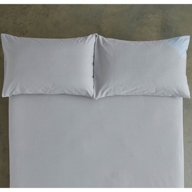 Southwick M&eacute;lange Standard Pillowcase Pair Grey