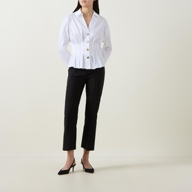 Pleated Blouse
