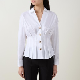 Pleated Blouse