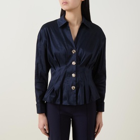 Pleated Blouse