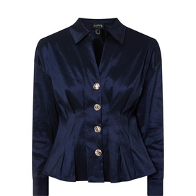 Pleated Blouse