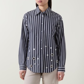 Eyelet Stripe Shirt