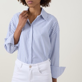 Stripe Embellished Shirt