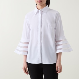 Stripe Embellished Shirt