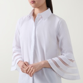 Stripe Embellished Shirt