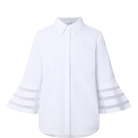 Stripe Embellished Shirt