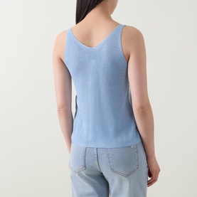 Rhinestone Knit Tank Top