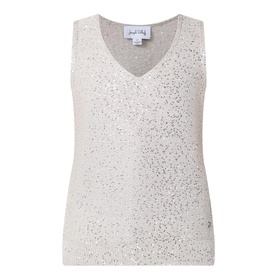 Sequin Knit Tank Top