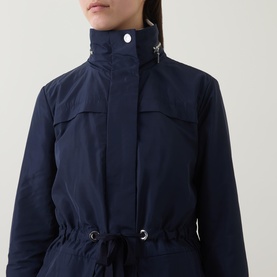 Drawstring Waist Jacket