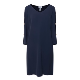 Cut-Out Sleeve Dress