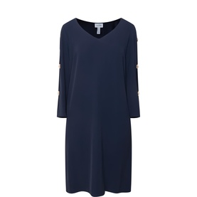 Cut-Out Sleeve Dress